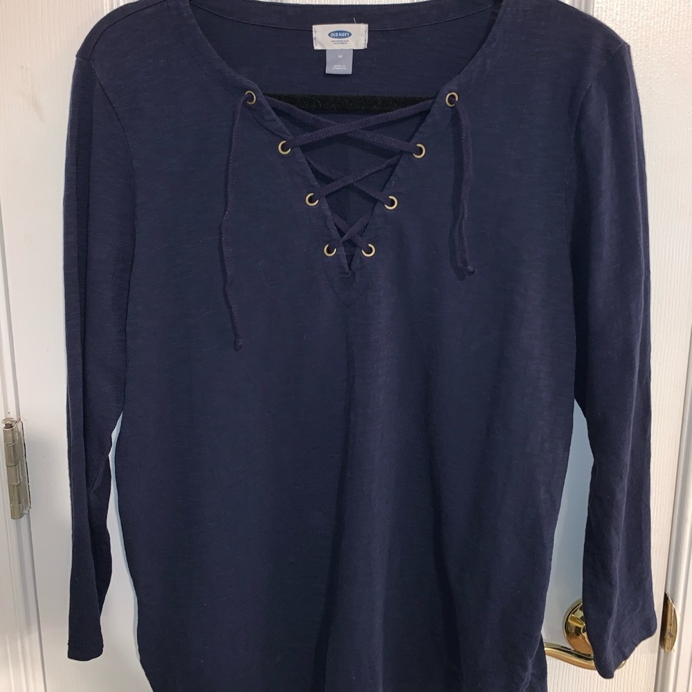 Criss Cross Front T Shirt